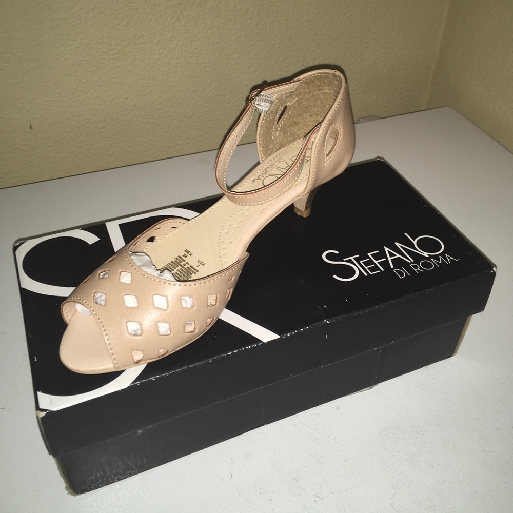 Celine ankle strap heels